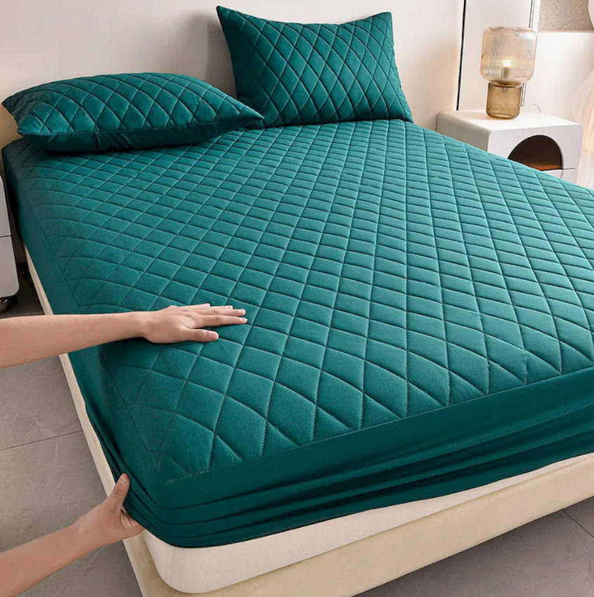 Custom Full-Wrap Waterproof Mattress Protector – Dustproof & Iron-Free Hospital Bedding Cover